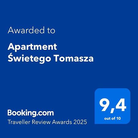 Apartment Swietego Tomasza Krakau Exterior foto